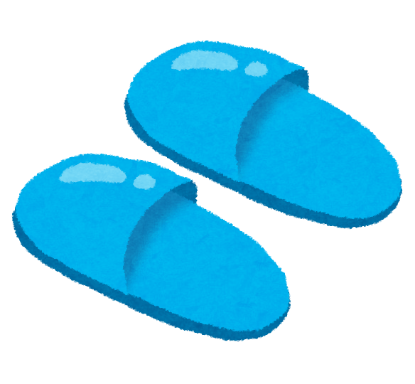 患者様ごとに消毒済スリッパをご用意しております あおばヒロ歯科 西宮北口 一般歯科 小児歯科 入れ歯 審美 ホワイトニング インプラント