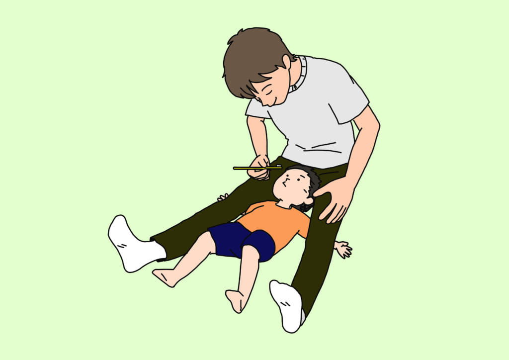 西宮北口 歯医者 仕上げ磨き