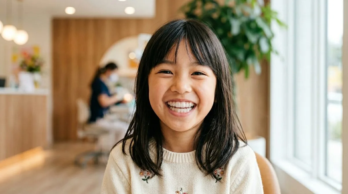 インビザライン・ファーストを装着したお子さま