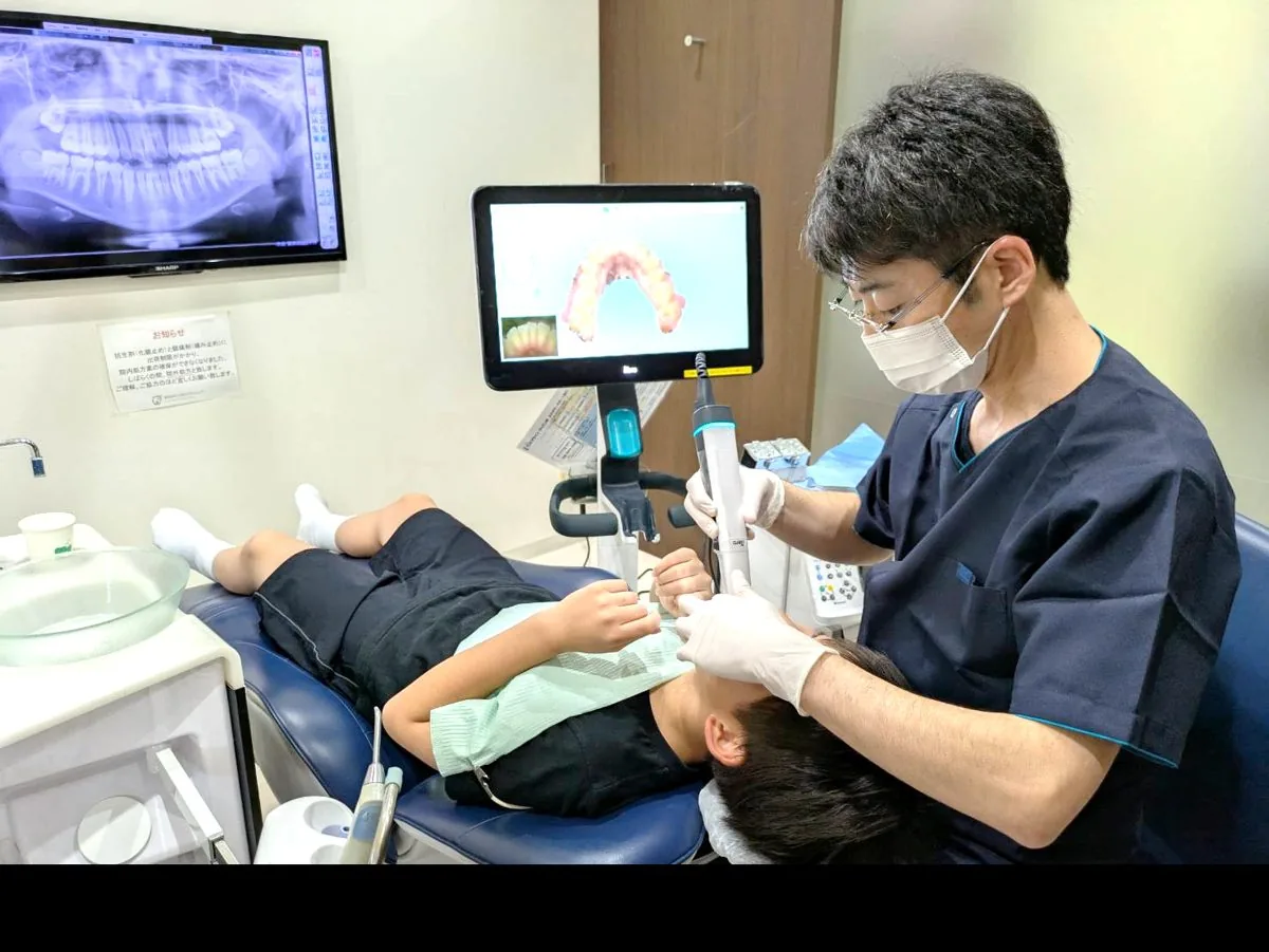素早く口腔内撮影